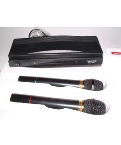 MICROFONO INALAMBRICO DE MANO PAREJA KARAOKE ECONOMICO BD4904